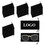 TOPTIE Custom 50 PCS Sunglasses Case Bags, Logo Printed Party Favors Microfiber Pouch Storage Drawstring Bag
