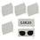 TOPTIE Custom 50 PCS Sunglasses Case Bags, Logo Printed Party Favors Microfiber Pouch Storage Drawstring Bag
