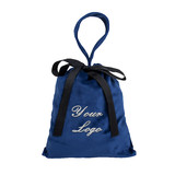TOPTIE Custom Embroider Velvet Gift Bag with Drawstring & Handle, 8.5 x 10 Inches Jewelry Pouches Storage Cosmetic Bag