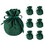 TOPTIE 20 PCS Round Velvet Gift Bag for Wedding, Jewelry Storage Pouch Bag for Events Party Favors