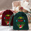 TOPTIE 50 PCS Christmas Velvet Gift Wrap Bags 2.8 x 3.6 Inches, Santa Claus Drawstring Bag, Christmas Decoration Party Favors