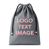 TOPTIE Custom Waterproof Drawstring Bag Large Personalized Logo Storage Bag for Travel