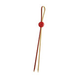 Packnwood LUKA Bamboo Double Pick With Red Adjustable Ball