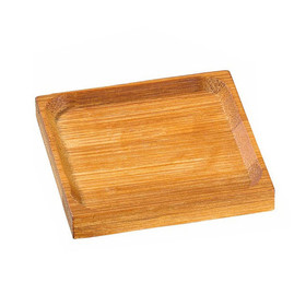 Packnwood 209BBPODA PODA Bamboo Mini Square Dish - 2.4 in, 144 pcs/ Case