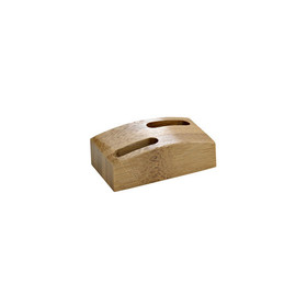 Packnwood 209BBSHANI Bamboo Display For 2 Block End Picks - 2.4 x 1.4 in., 10 pcs/ Case