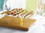 Packnwood 209BBTHANI6 THANI Bamboo Mini Dish With Skewer - Dia: 2.3 x 3.8