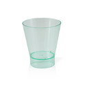 Packnwood 209MBPAVLOS Pavlos Transparent Green Cup - 6 oz.: 3 in H: 3.5 in, 200 pcs/ Case