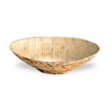 Packnwood 210BBOUSCOUP Mini Bamboo Leaf Round Dish 2 oz -: 3.1 in, 1000 pcs/ Case