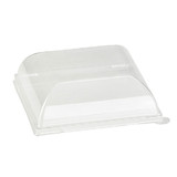 Packnwood 210BCHICL1212 Clear Recyclable Lid For 210BCHIC1111 - 4.40 x 4.40 x 1.41 in, 100 pcs/ Case