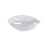 Packnwood 210BCHICL1501 Clear Recyclable Lid For 210BCHIC1500 - 10.8 x 6.29 x 1.77 in, 100 pcs/ Case