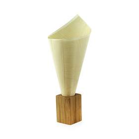 Packnwood 210BPICO1 Dual Use Bamboo Pick And Cone Holder, 50 pcs/ Case