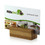 Packnwood 210BSIGN22 Bamboo Square Card Holder - 2.2 in.