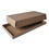 Packnwood 210BUZZLIDBR Cardboard Kraft Lid  - 10.2 x 12.4 in, 100 pcs/ Case, Price/Case