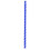 Packnwood 210CHP19DBLU Durable Blue & White Polka Dot Paper Straws - 7.75  Inches, 3000 pcs/ Case, Price/Case