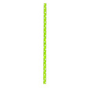 Packnwood 210CHP19DLG Durable Lime Green & White Polka Dot Paper Straws - 7.75 Inches, 3000 pcs/ Case