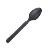 Packnwood Compostable & Heat Proof Black Spoon