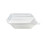 Packnwood 210ECODL1414 Clear Recyclable Lid for 210ECOD1313 5.19 x 5.19 x 1.22 in, 100 pcs/ Case, Price/Case