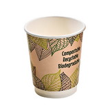 Packnwood Double Wall Paper Cup With PLA Liner