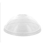 Packnwood 210GKLDZ114 Clear PET Dome Lid - Fits all Size Deli News Buckets -: 4.49 in Height/Depth: 3.25 in, 500 pcs/ Case