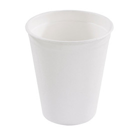Packnwood 210GPU8 Sugarcane Cup 8 oz: 3.15 in, 1000 pcs/ Case