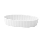 Packnwood 210MBPOVAL Mini White Porcelain Oval Dish - 2 oz, 24 pcs/ Case