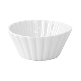 Packnwood 210MBPROND Mini Porcelain Bowl - 3.3 x 3.3 x 1.6 in., 24 pcs/ Case