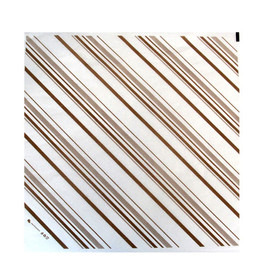 Packnwood White Paper With Brown Decoration