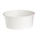 Packnwood 210PC480B ''Buckaty'' Round White To Go Container 16 oz: 5.9 in H: 1.8 in