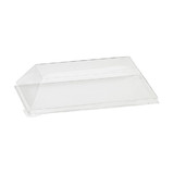 Packnwood 210SAMLT65 Clear Recyclable Lid for 210SAMBQ65 - 5.11 x 2.55 x 0.78 in, 100 pcs/ Case