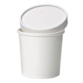 Packnwood 210SOUP12 White Soup Cup - 12oz ?: 3.54in, 500 pcs/ Case
