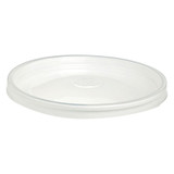 Packnwood 210SOUPLPP157 Clear PP Lid For Hot Food - Fits all Size Buckaty - 5.9 in., 360 pcs/ Case
