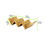 Packnwood 210STAC162 Bamboo Taco Holder - 8.14in, 5 pcs/ Case, Price/Case