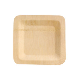 Packnwood Square Bamboo Plate