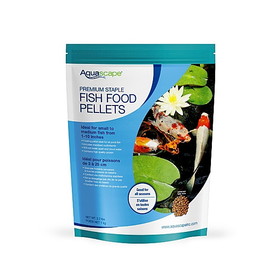Aquascape 98867 Premium Staple Fish Food Pellets Medium Pellet- 500 g (1.2 lbs)