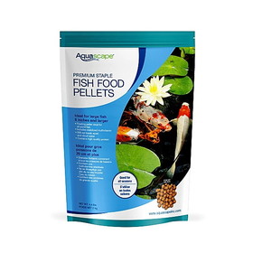 Aquascape 98869 Premium Staple Fish Food Pellets Large Pellet- 2 kg (4.6 lbs)