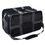 Expandable Airline Approx.ved Pet Dog Cat Carrier Foldable Soft-Sided Travel Tote with Premium Zippers & Lanital Bedding