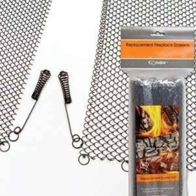 Condar CD 9-28 Fireplace Screen, 24"W X 28"H Pair