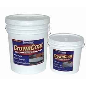 ACS ChimneySaver CS CC-5 Dc Crowncoat Sealant 5Gal Brushable