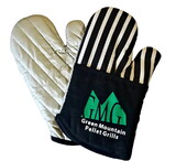 Green Mountain Grills GMG 4031 Oven Mitts-Pair (L&R)-Silicone Layered