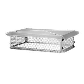 HY-C HY BT1426K-10W Multi-Flue Ss Big Top 14"X26" W/ 10" Mesh
