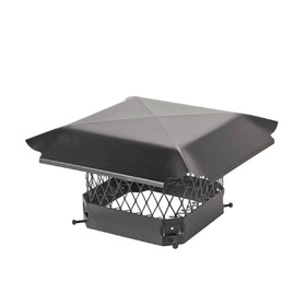HY-C HY CBO99 Single Flue Black Galv 9"X9"