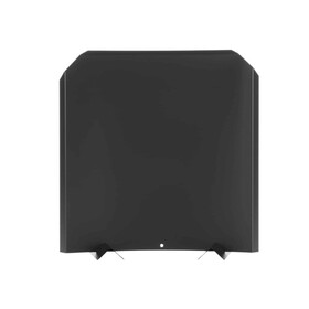 HY-C HY FB2020 Fireback Ss Black 20" X 20"