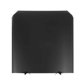 HY-C HY FB2727 Fireback Ss Black 27" X 27"