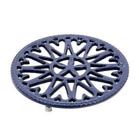Minuteman MM C-33BL Trivet Sunburst 7" Blue(6)