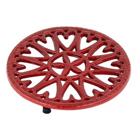 Minuteman MM C-33R Trivet Sunburst 7" Red(6)