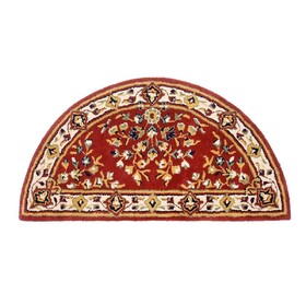 Minuteman MM H-25 Rug 1/2Rd 44X22 Burgandy Oriental(6)