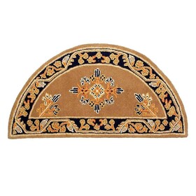 Minuteman MM H-604 Rug 1/2Rd 44X22 Cocoa Jardin (6)