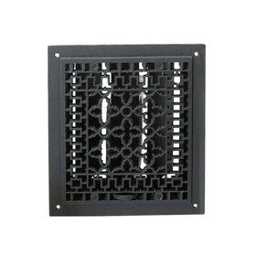 Minuteman MM JR-14 Register Grillw/Louvers 12X14 Blk