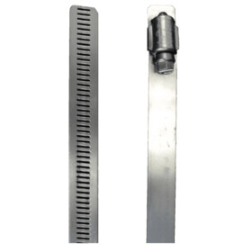 New England Chimney NC LMC38 Liner Mesh Clamp (3"-8")