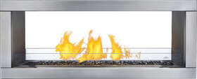 Napoleon NP GSS48STE Galaxy&#153; 48 See Through Outdoor Fireplace, Natural Gas, Electronic Ignition